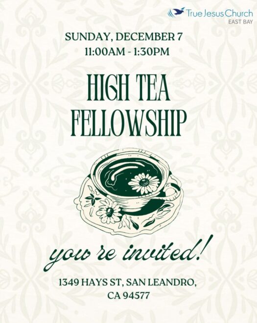 EB High Tea Fellowship
